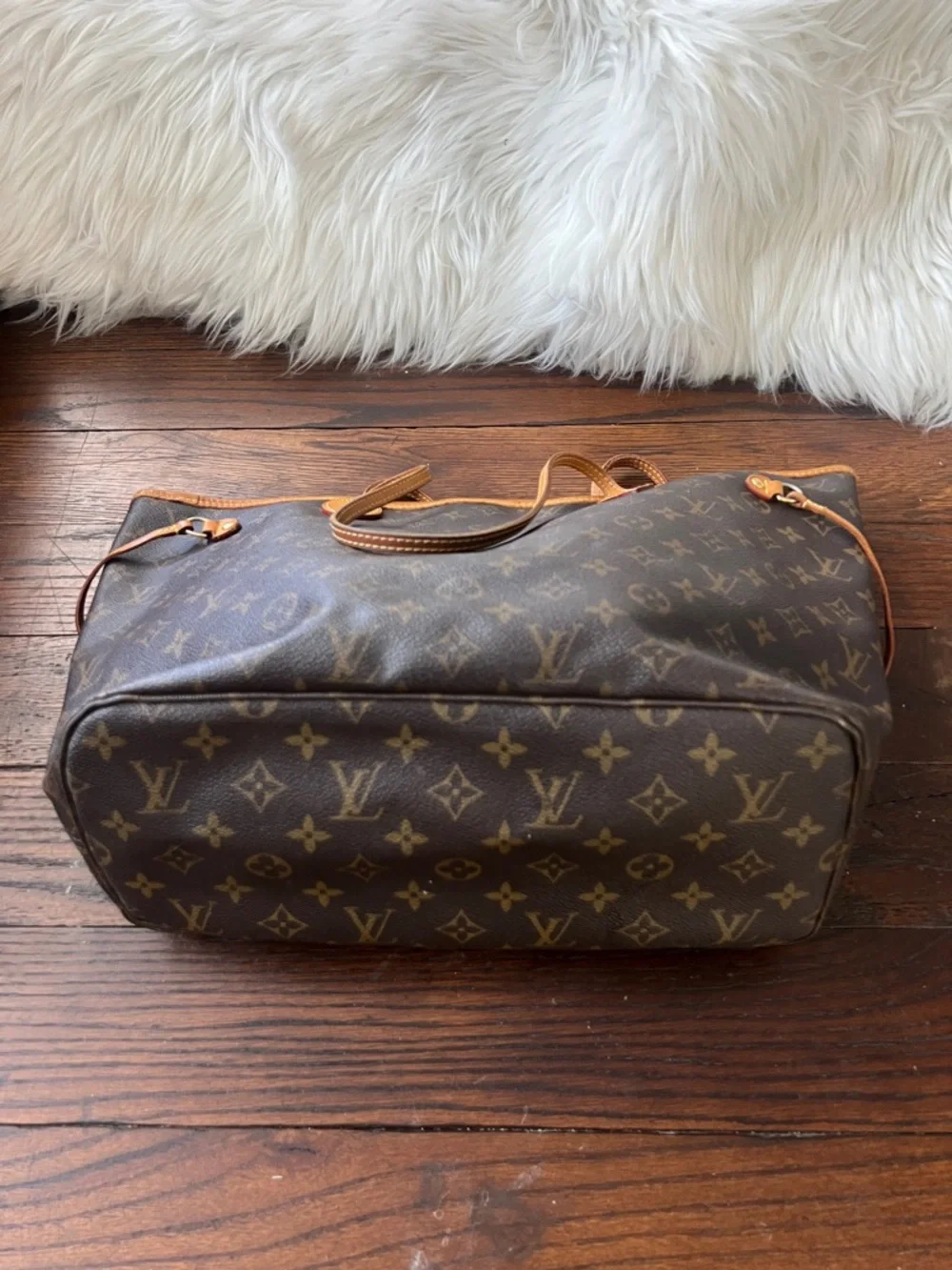 Louis Vuitton Monogram neverfull mm made in Spain - Picture 5 of 13